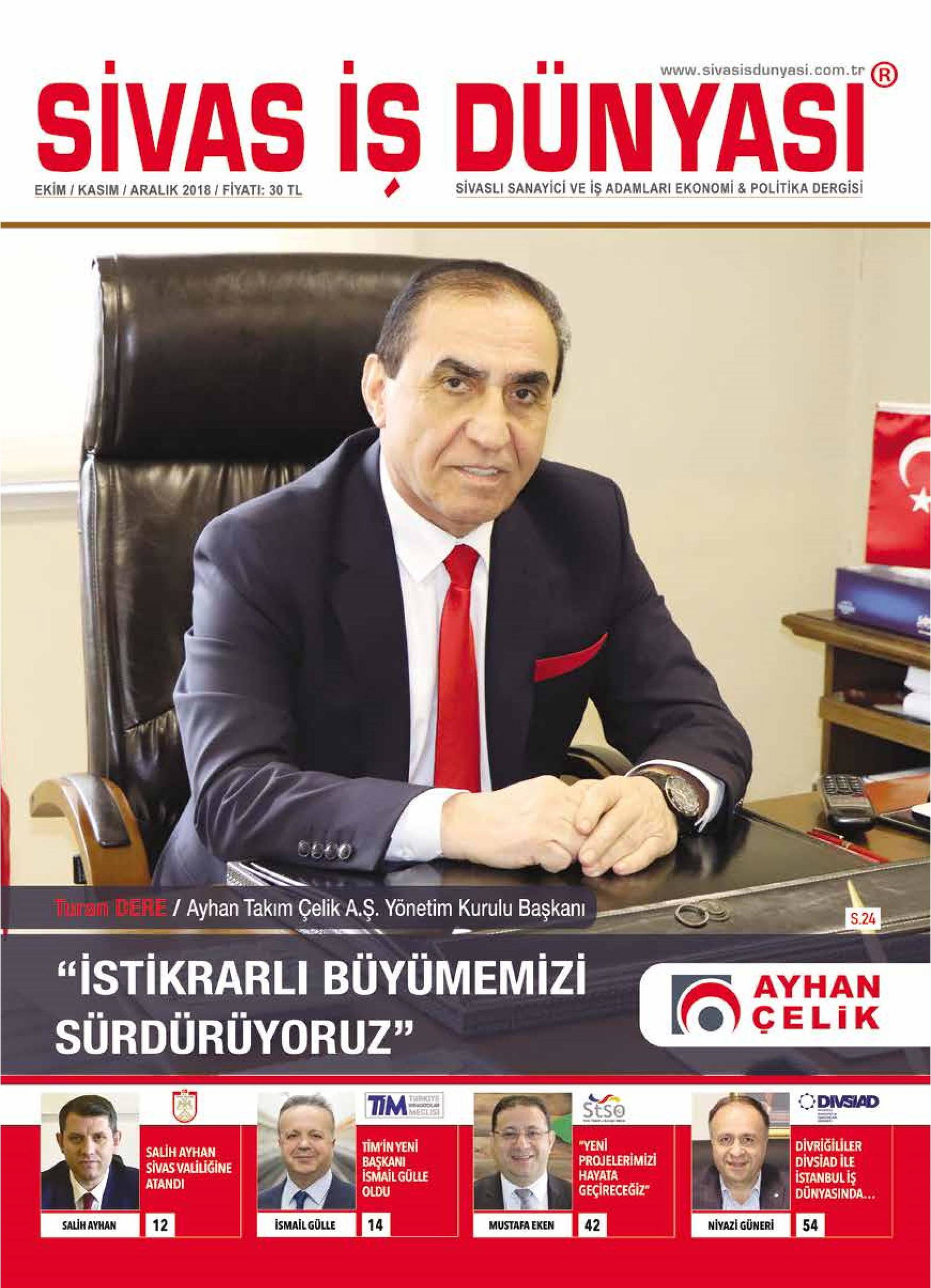 Sivas İş Dünyası kapak