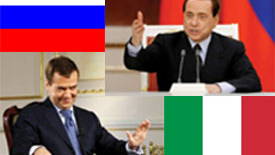 Berlusconi ve Medvedev Lucchini nin durumu için işbirliğinde 