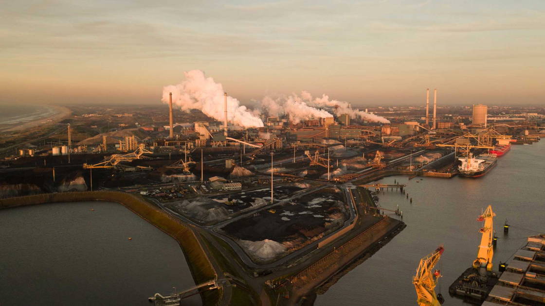 2023'te Tata Steel IJmuiden'ın Altıncı Yüksek Fırının Kapatılması Hollanda'nın Çelik Üretiminde Düşüşe Neden Oldu