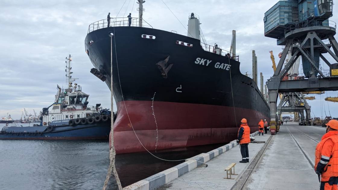23 Şubat itibariyle Büyük Odesa limanları 111 gemiyi daha bekliyor