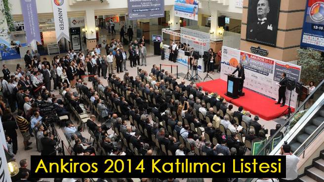 Ankiros 2014 Katılımcı Listesi
