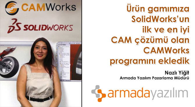 r n gam m za SolidWorks 39un ilk ve en iyi CAM z m olan