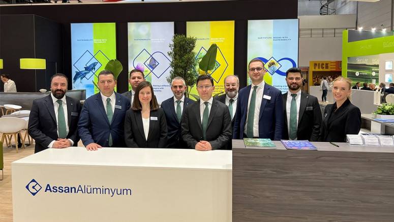 Assan Alüminyum, küresel ambalaj sektörünün en büyük fuarlarından Interpack'e katıldı