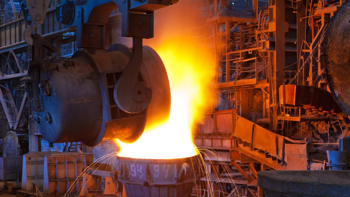 Bir Yıl İçinde İngiliz Metalürjistleri 5.6 Milyon Ton Çelik Üretti