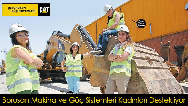 Borusan Makina ve Güç Sistemleri Kadınları Destekliyor