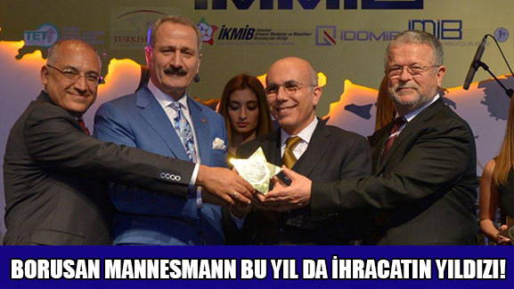 BORUSAN MANNESMANN BU YIL DA İHRACATIN YILDIZI