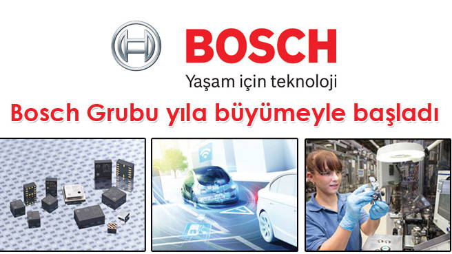 Bosch Grubu yıla büyümeyle başladı
