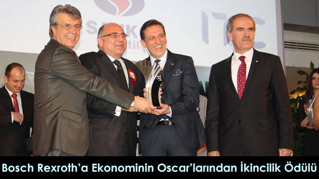 Bosch Rexrotha Ekonominin Oscarlarından İkincilik Ödülü