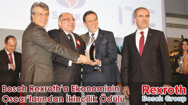 Bosch Rexroth'a Ekonominin Oscar'larından İkincilik Ödülü