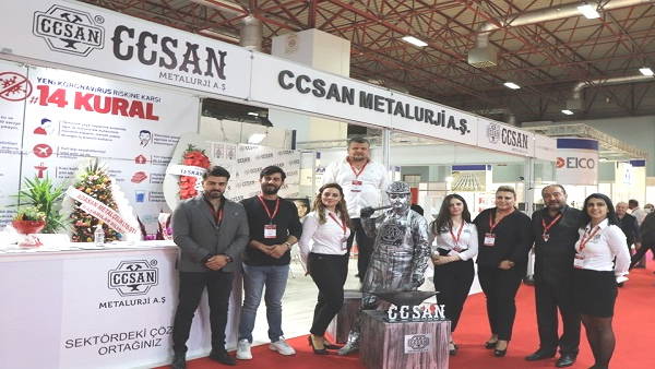 CCSAN METALURJİ, METALEXPO FUARI'NA KATILDI