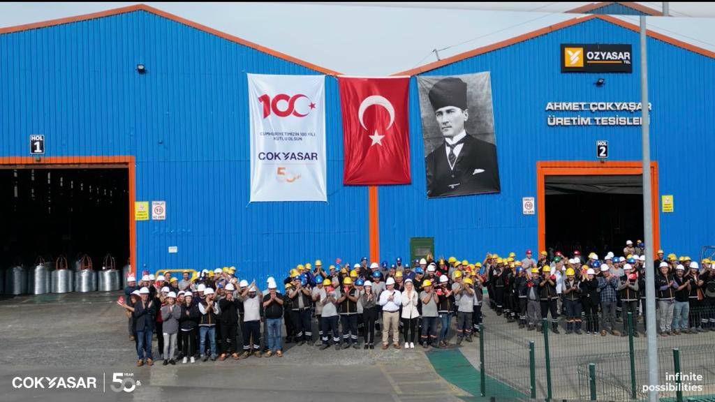 Çokyaşar Holding Dünya'nın En Büyük 3 Tel Üreticisi Olma Hedefini Açıkladı