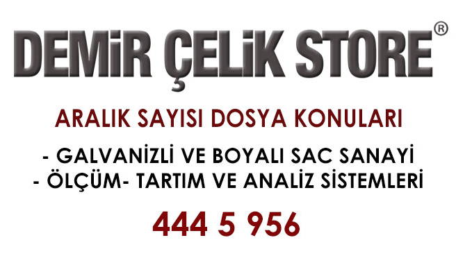 Demir Çelik Store Dergisi Aralık sayısı iki farklı dosya konusuyla okuyucularına ulaşmaya hazırlanıyor