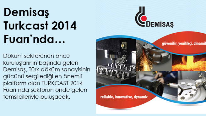 Demisaş Turkcast 2014 Fuarı'nda