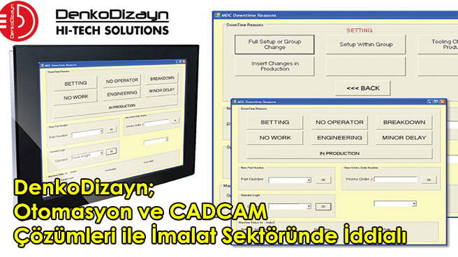 DenkoDizayn; Otomasyon ve CADCAM Çözümleri ile İmalat Sektöründe İddialı