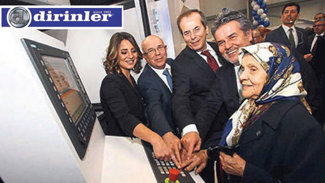 DİRİNLER'den son teknoloji işleme merkezi