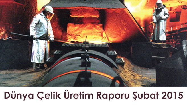 Dünya Çelik Üretim Raporu Şubat 2015