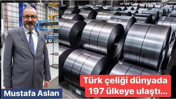 Dünyada 197 Ülkeye TÜRK Çeliği Ulaştı