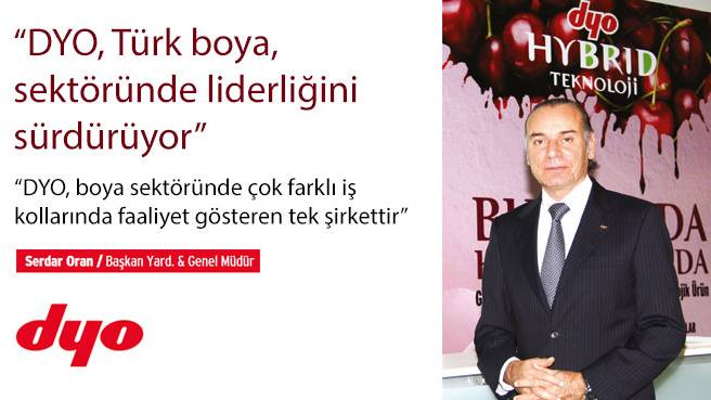 DYO, Türk boya sektöründe liderliğini sürdürüyor