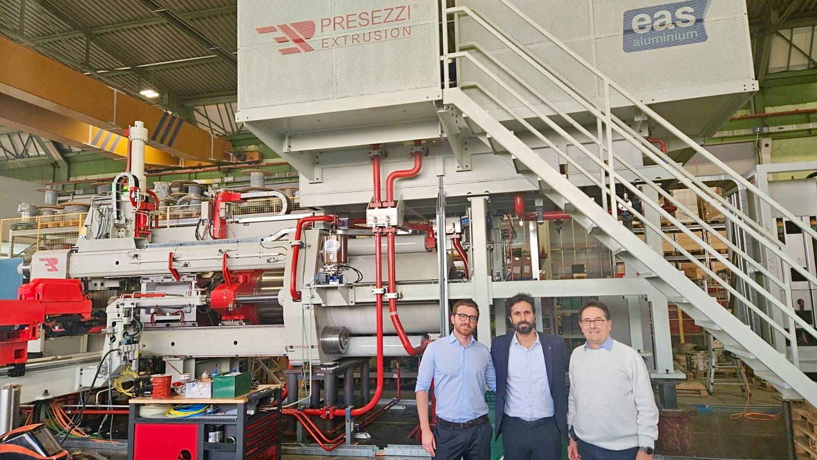 EAS Alüminyum, İtalya’da Presezzi ile Dry Test Gerçekleştirdi