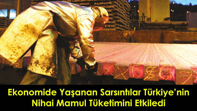 Ekonomide Yaşanan Sarsıntılar Türkiyenin Nihai Mamul Tüketimini Etkiledi