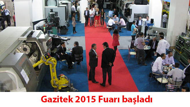 Gazitek 2015 Fuarı başladı