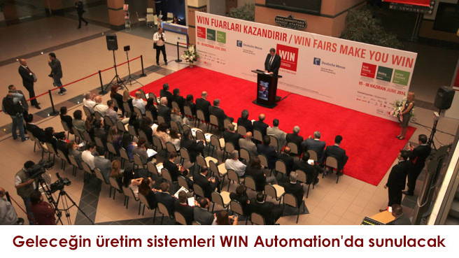 Geleceğin üretim sistemleri WIN Automation'da sunulacak