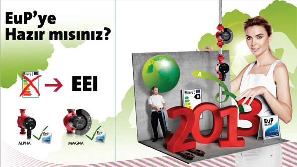 Grundfos enerji verimliliği sağlayan pompalarıyla 2013’e hazır