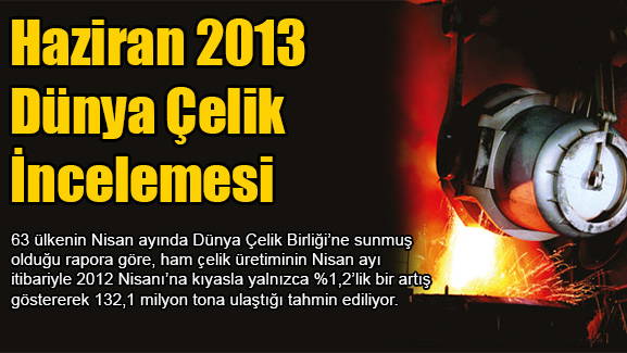 Haziran 2013 Dünya Çelik İncelemesi