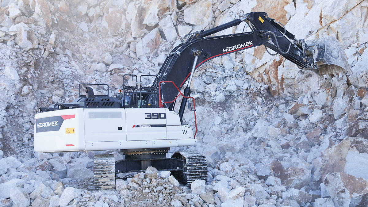 HİDROMEK güçlü ve üretken modelleriyle BETON 2025 Fuarına hazırlanıyor