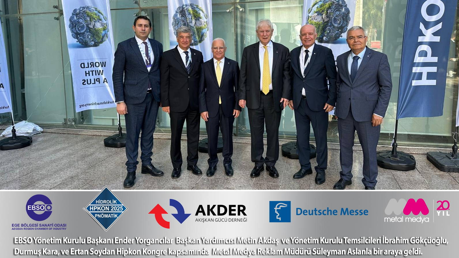 HPKON 2025’te hidrolik ve pnömatik sektörü İzmir’de buluştu