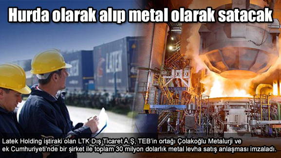 Hurda olarak alıp metal olarak satacak