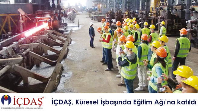 İÇDAŞ, Küresel İşbaşında Eğitim Ağına katıldı