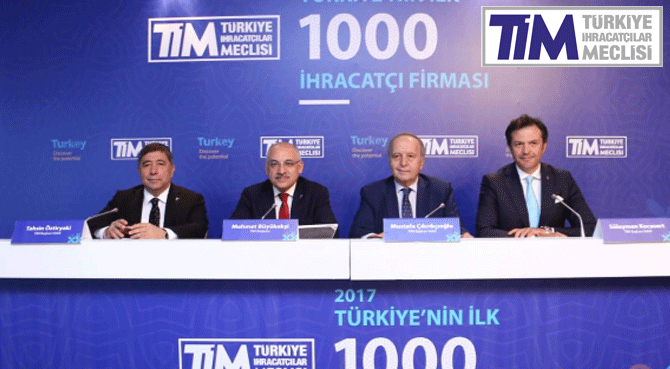 İlk 1000 firmanın ihracatı 92 milyar doları aştı