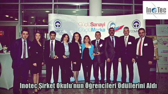 Inotec Şirket Okulunun Öğrencileri Ödüllerini Aldı