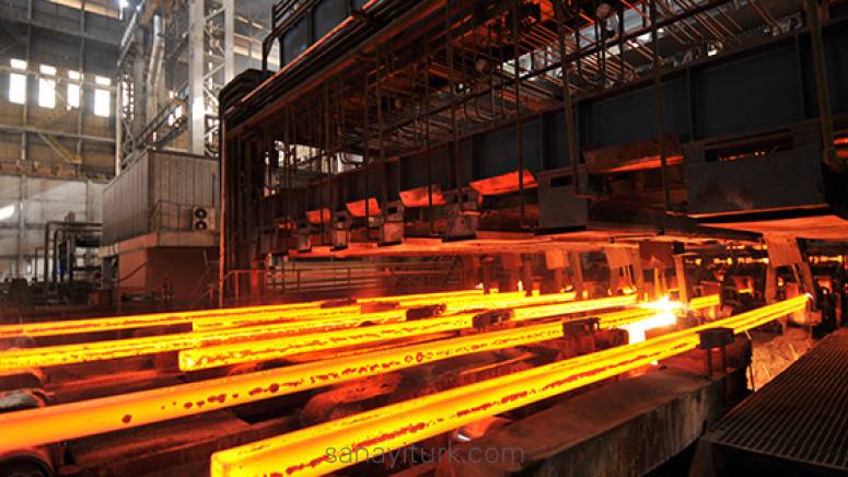 İskenderun'da demir çelik fabrikalarında ara verilen üretim yeniden başladı