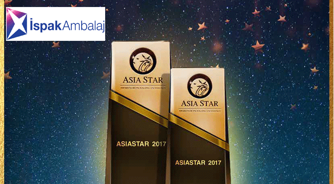 İSPAK AMBALAJA BİR ÖDÜL DE ASIASTAR AWARDSDAN!