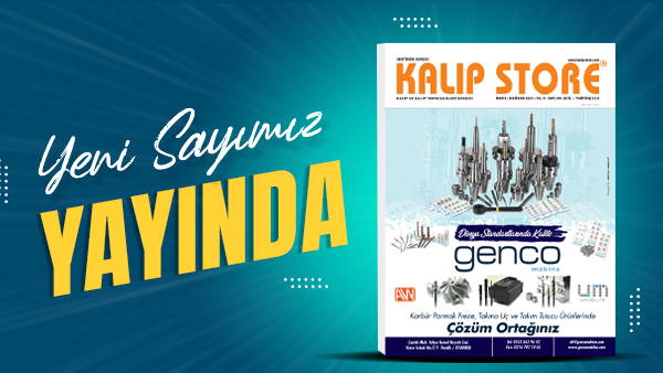 Kalıp store Dergisi Yeni sayısı yayında ..