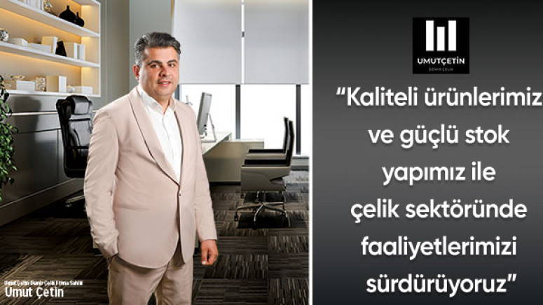 Kaliteli ürünlerimiz  ve güçlü stok yapımız ile Çelik sektöründe faaliyetlerimizi sürdürüyoruz