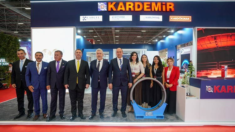 KARDEMİR, yerli ve milli üretim gücünü  “Metal Expo 2025 Fuarı”nda sergiledi