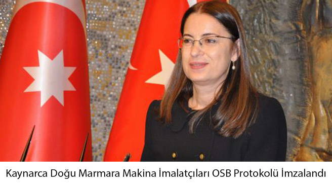 Kaynarca Doğu Marmara Makina İmalatçıları OSB Protokolü İmzalandı