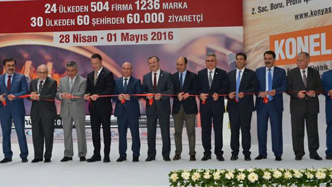 KONMAK 2016 Konya Makina Fuarı Açıldı
