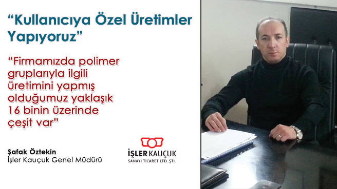 Kullanıcıya Özel Üretimler Yapıyoruz