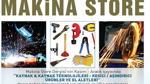 Makina Store Dergisi Bursa Metal İşleme Fuarı'na Hazırlanıyor