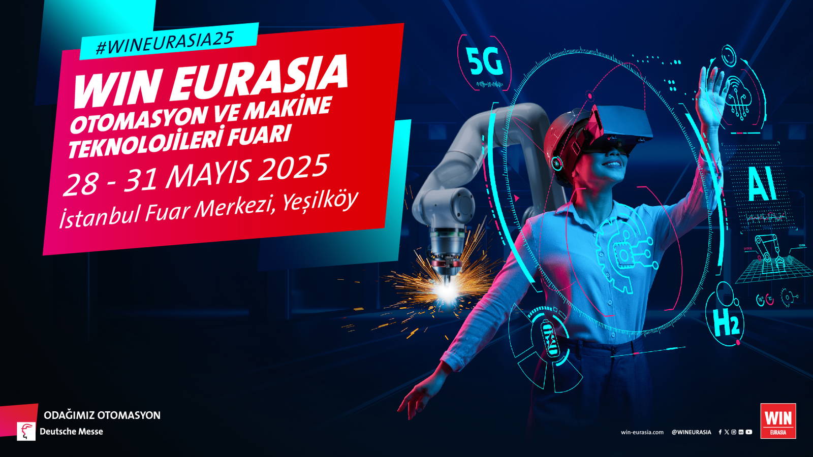 Makine sektörü WIN EURASIA’da  yeni pazarlara odaklanacak