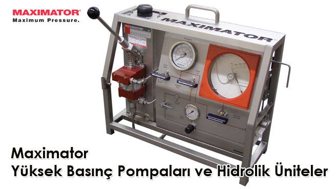 Maximator Yüksek Basınç Pompaları ve Hidrolik Üniteler