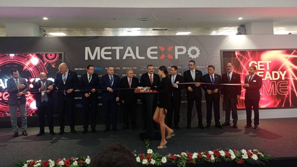 Metalexpo Fuarı, Hasan Büyükdede'nin katılımıyla açılışını yaptı