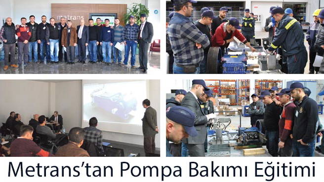 Metrans'tan Pompa Bakımı Eğitimi