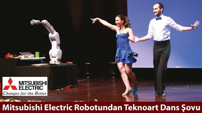 Mitsubishi Electric Robotundan Teknoart Dans Şovu