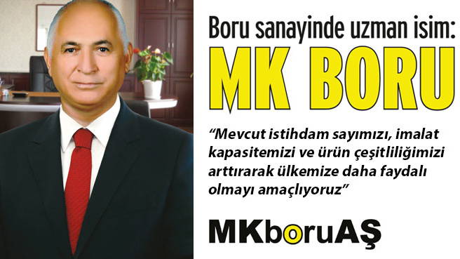 Boru sanayinde uzman isim: MK BORU