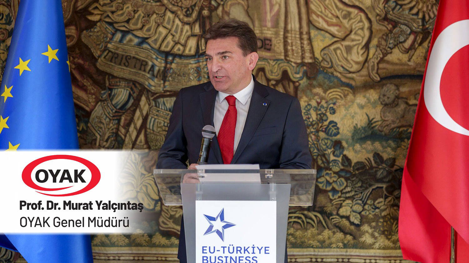 Murat Yalçıntaş, Brüksel’deki AB-Türkiye İş Zirvesi’nde konuştu